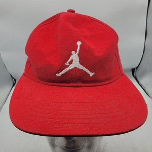 Nike Air Jordan Jumpman Youth Cap Hat Red Adjustable Casual Athletic Outdoors